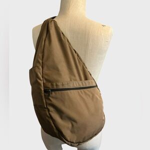 LL Bean Ameribag Brown Sling Bag
